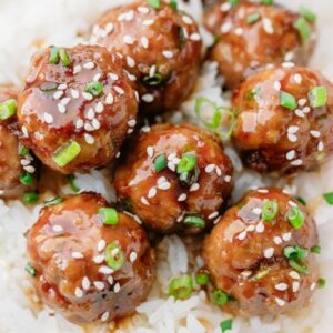 TERIYAKI MEATBALLS