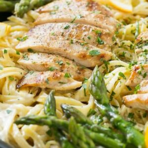 BLACKENED CHICKEN & ASPARAGUS