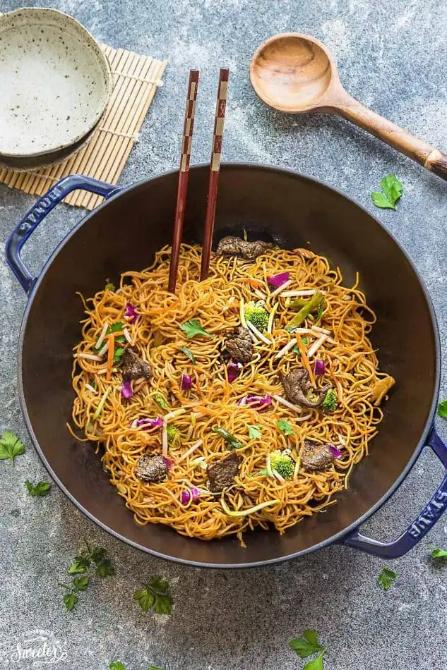 beef chow mein