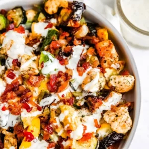 chicken bacon ranch bowl