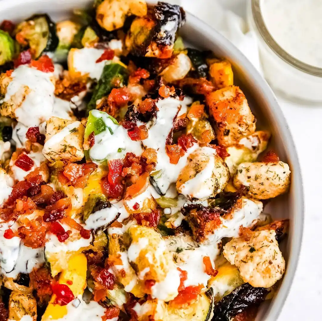 chicken bacon ranch bowl