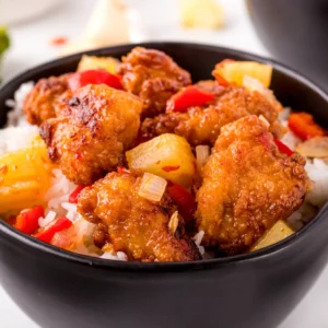 sweet fire chicken bowl