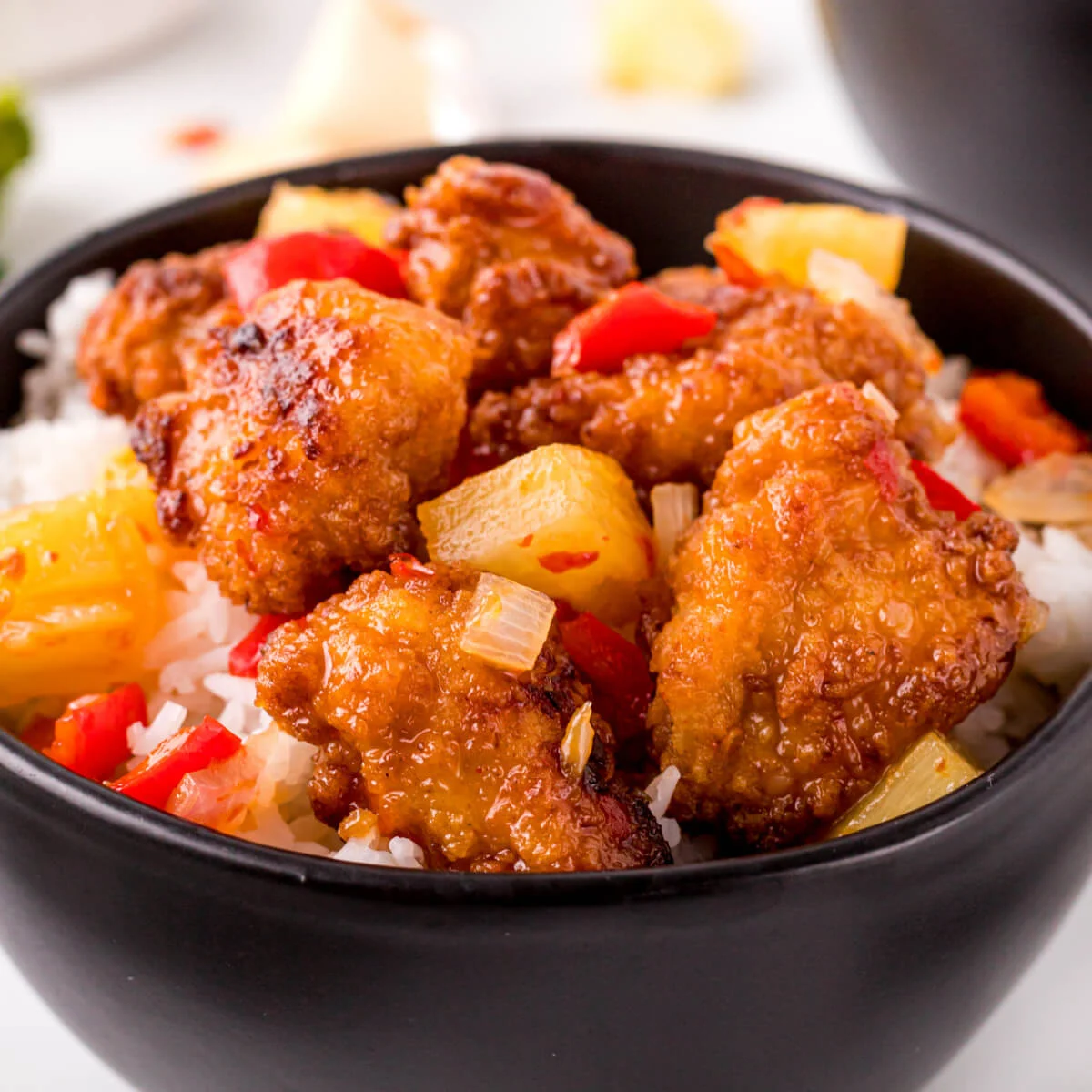 sweet fire chicken bowl