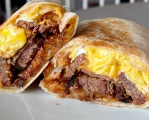 BRISKET BREAKFAST BURRITO