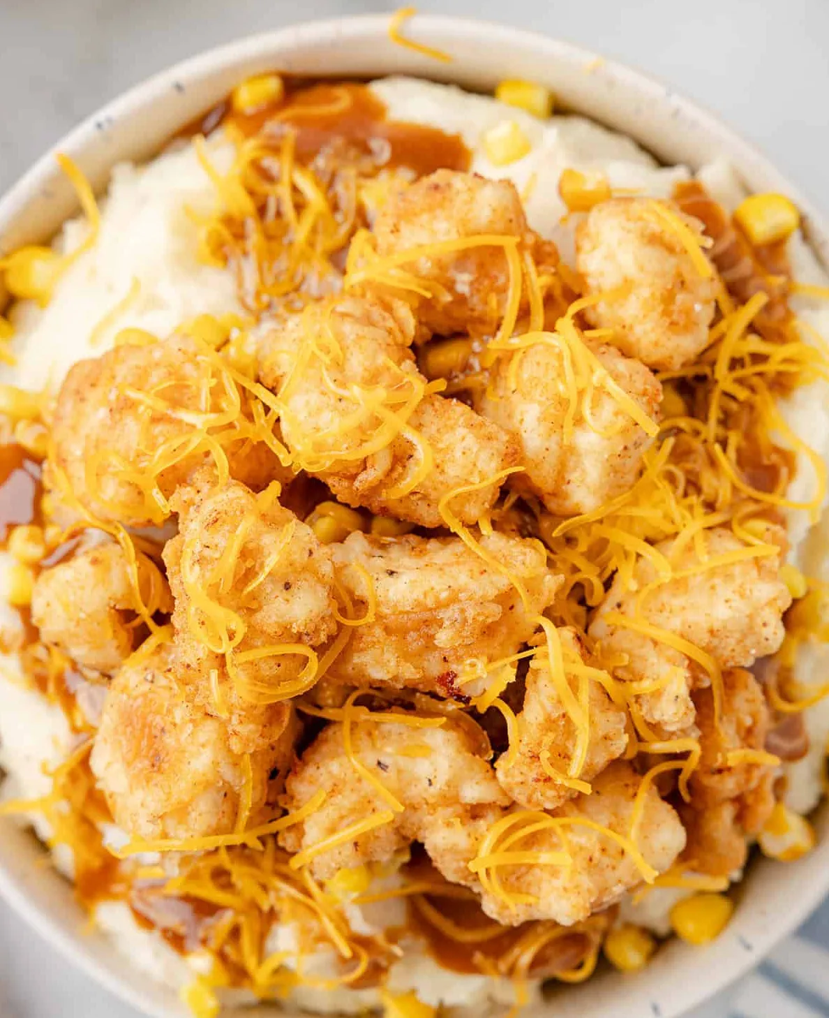 CRISPY CHICKEN & MASH