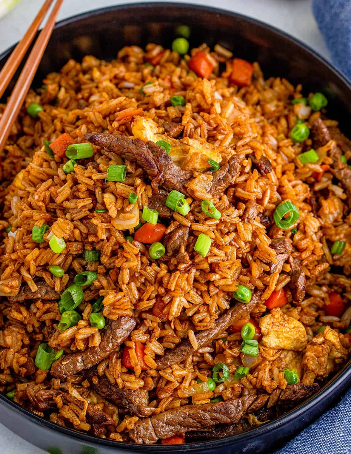 BEEF TERIYAKI NOT-SO FRIED RICE