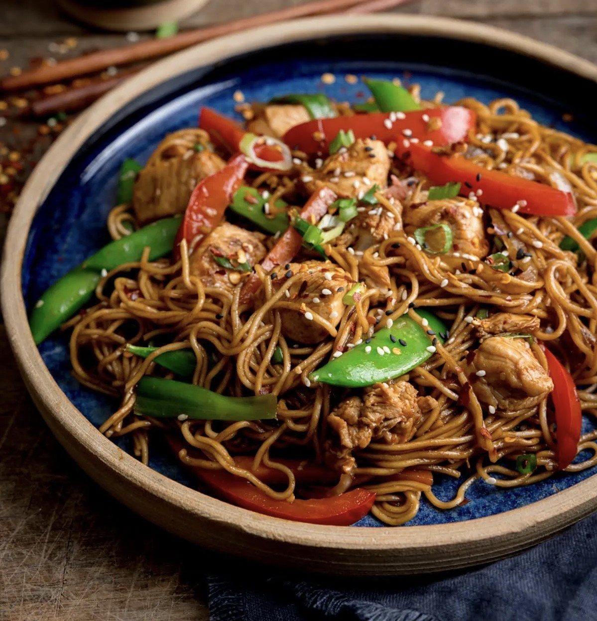 JAPANESE CHICKEN STIR-FRY