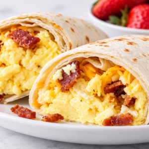 BACON BREAKFAST BURRITOS