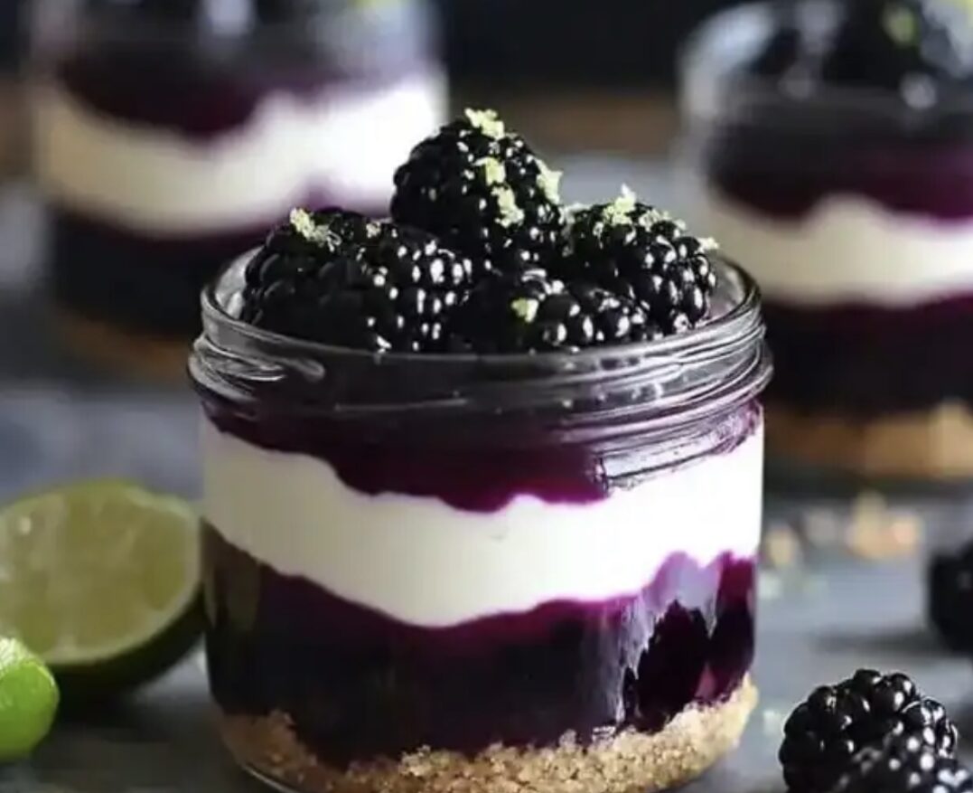 BLACKBERRY LEMON PROTEIN DESSERT