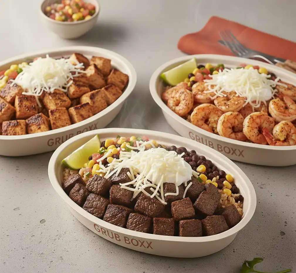 DOUBLE PROTEIN CHIPOTLE BOWLS