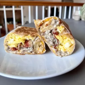 COUNTRY BREAKFAST BURRITO
